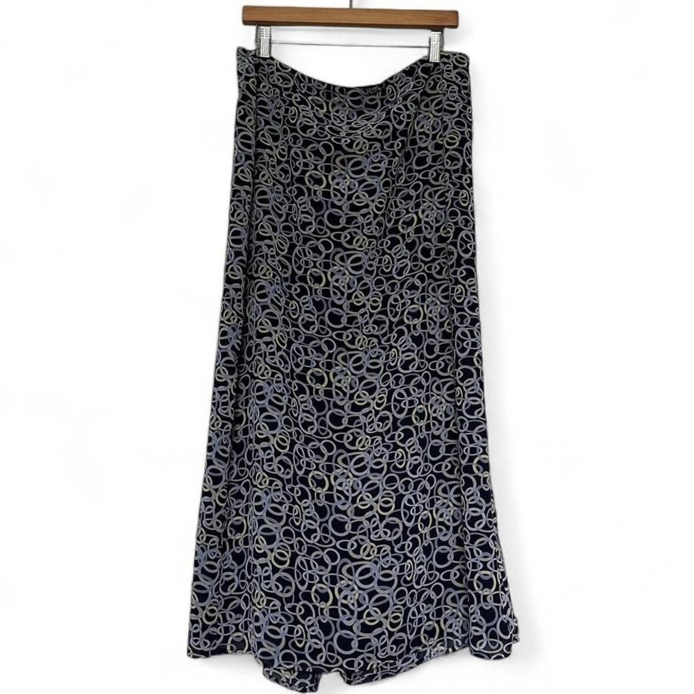 Old Navy circle pattern midi skirt